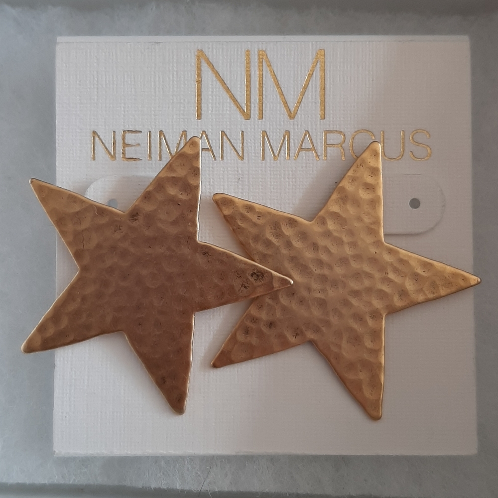 Neiman Marcus star earrings